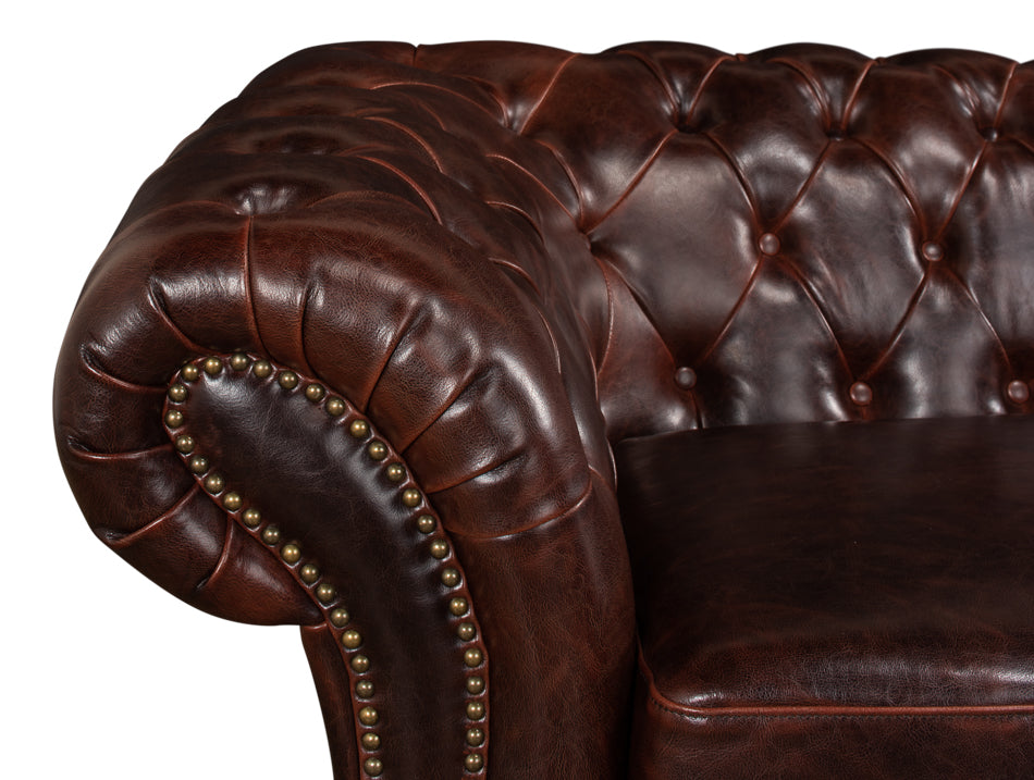 American Home Furniture | Sarreid - Piccadilly - Sofa - Club Leather