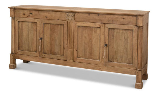Sarreid Caracole Credenza - Driftwood Finish SIDEBOARDS + CREDENZAS