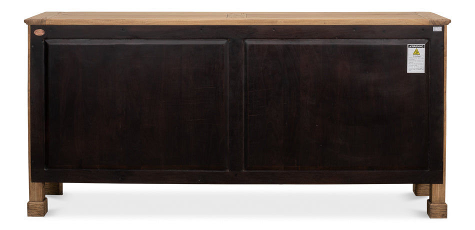 American Home Furniture | Sarreid - Caracole Credenza - Driftwood Finish