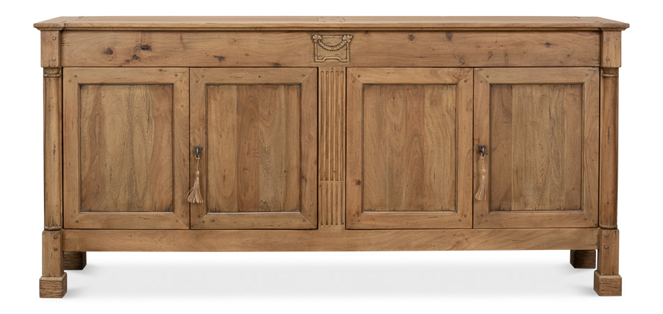 American Home Furniture | Sarreid - Caracole Credenza - Driftwood Finish