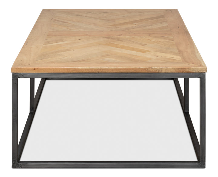 American Home Furniture | Sarreid - Cascade Cocktail Table - Driftwood Finish