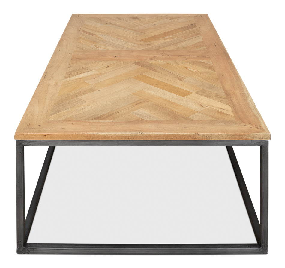 American Home Furniture | Sarreid - Cascade Cocktail Table - Driftwood Finish