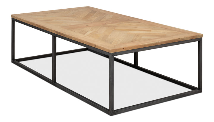 American Home Furniture | Sarreid - Cascade Cocktail Table - Driftwood Finish