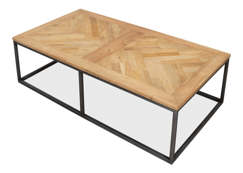 American Home Furniture | Sarreid - Cascade Cocktail Table - Driftwood Finish