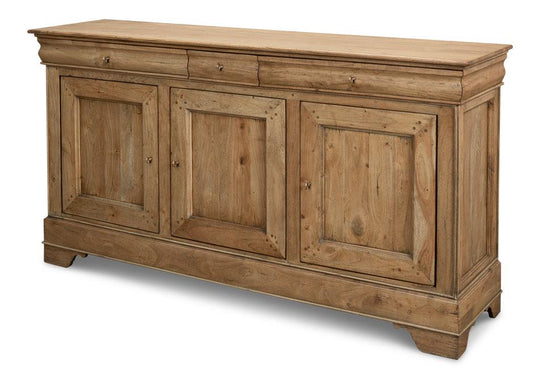 Sarreid Cafe Au Lait Buffet - Driftwood Finish CABINETS