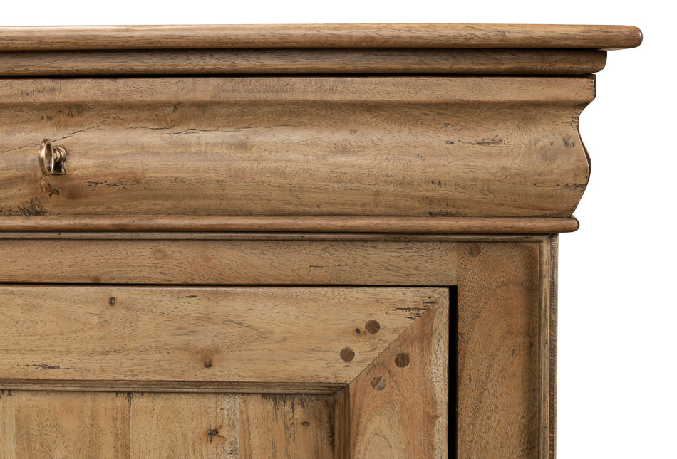 American Home Furniture | Sarreid - Cafe Au Lait Buffet - Driftwood Finish