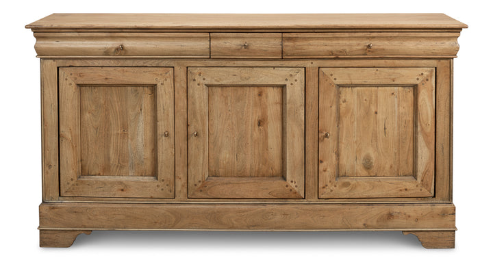 American Home Furniture | Sarreid - Cafe Au Lait Buffet - Driftwood Finish