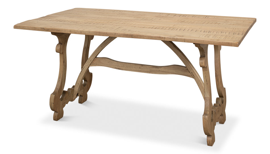 American Home Furniture | Sarreid - Calambac Dining Table - Driftwood Finish 