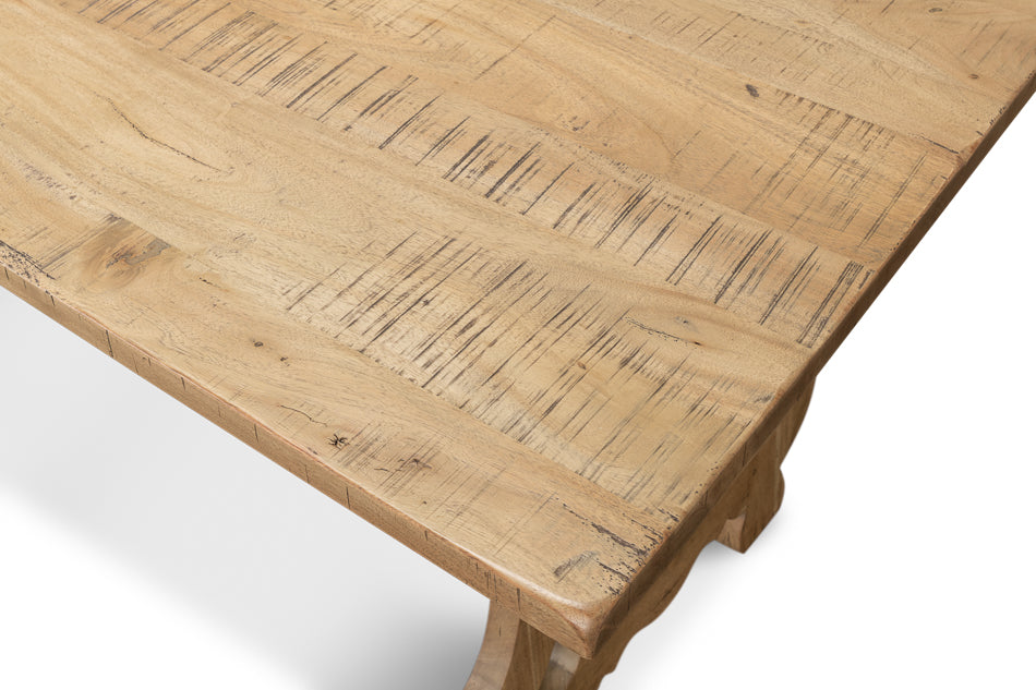 American Home Furniture | Sarreid - Calambac Dining Table - Driftwood Finish 