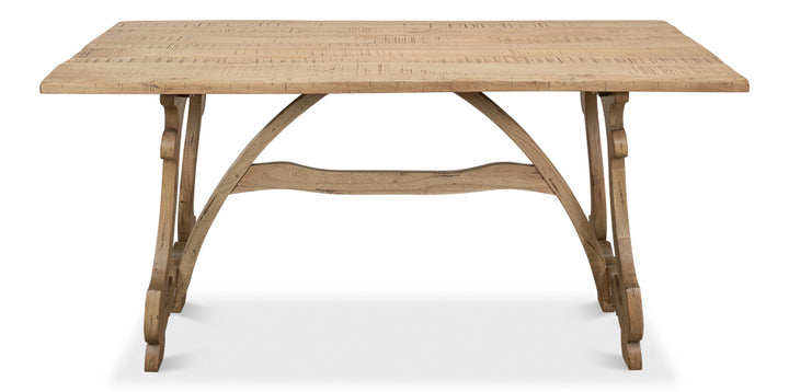 American Home Furniture | Sarreid - Calambac Dining Table - Driftwood Finish 