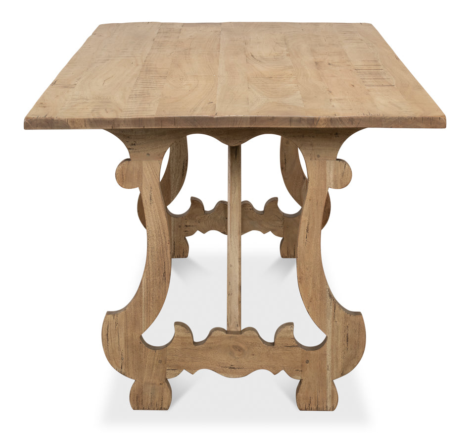 American Home Furniture | Sarreid - Calambac Dining Table - Driftwood Finish 