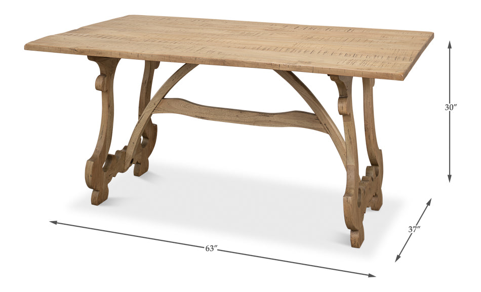 American Home Furniture | Sarreid - Calambac Dining Table - Driftwood Finish 