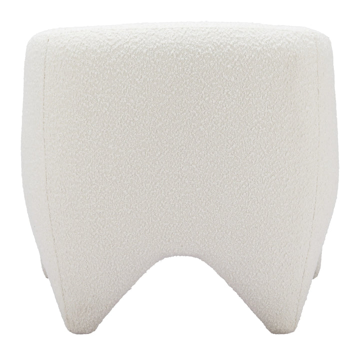 Lopta Accent Chair White - AmericanHomeFurniture