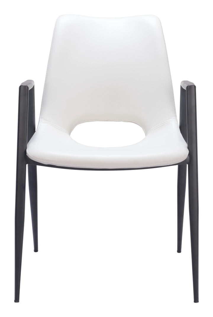 Desi Dining Chair (Set of 2) White - AmericanHomeFurniture
