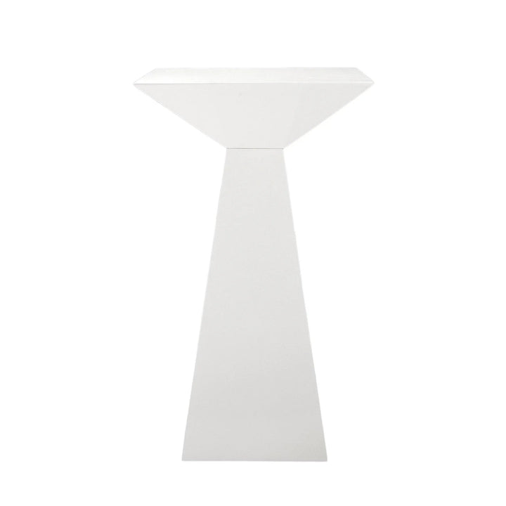 Tad Bar Table in High Gloss White