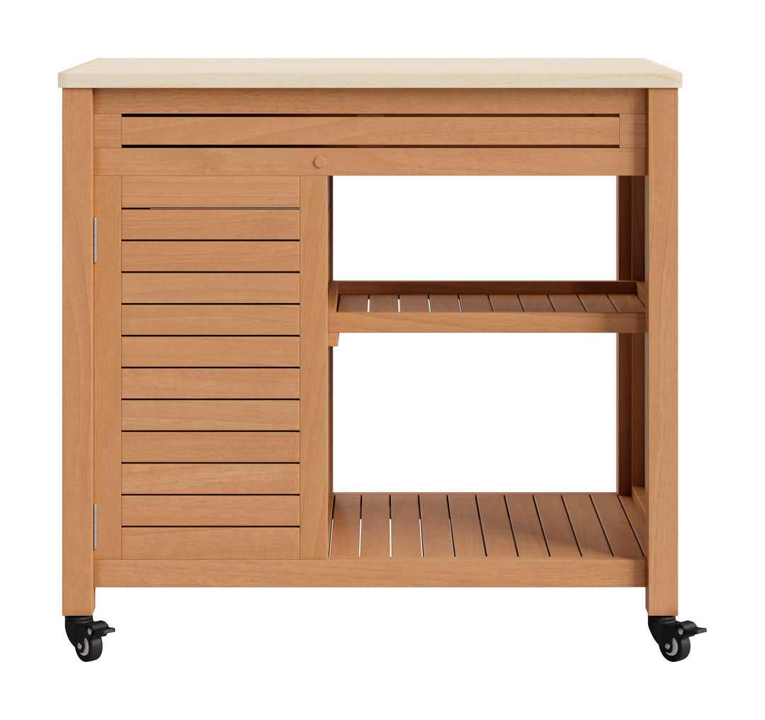 Valtan Bar Cart Natural