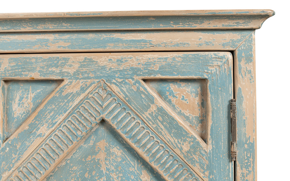 American Home Furniture | Sarreid - Four Diamonds Sideboard - Blue