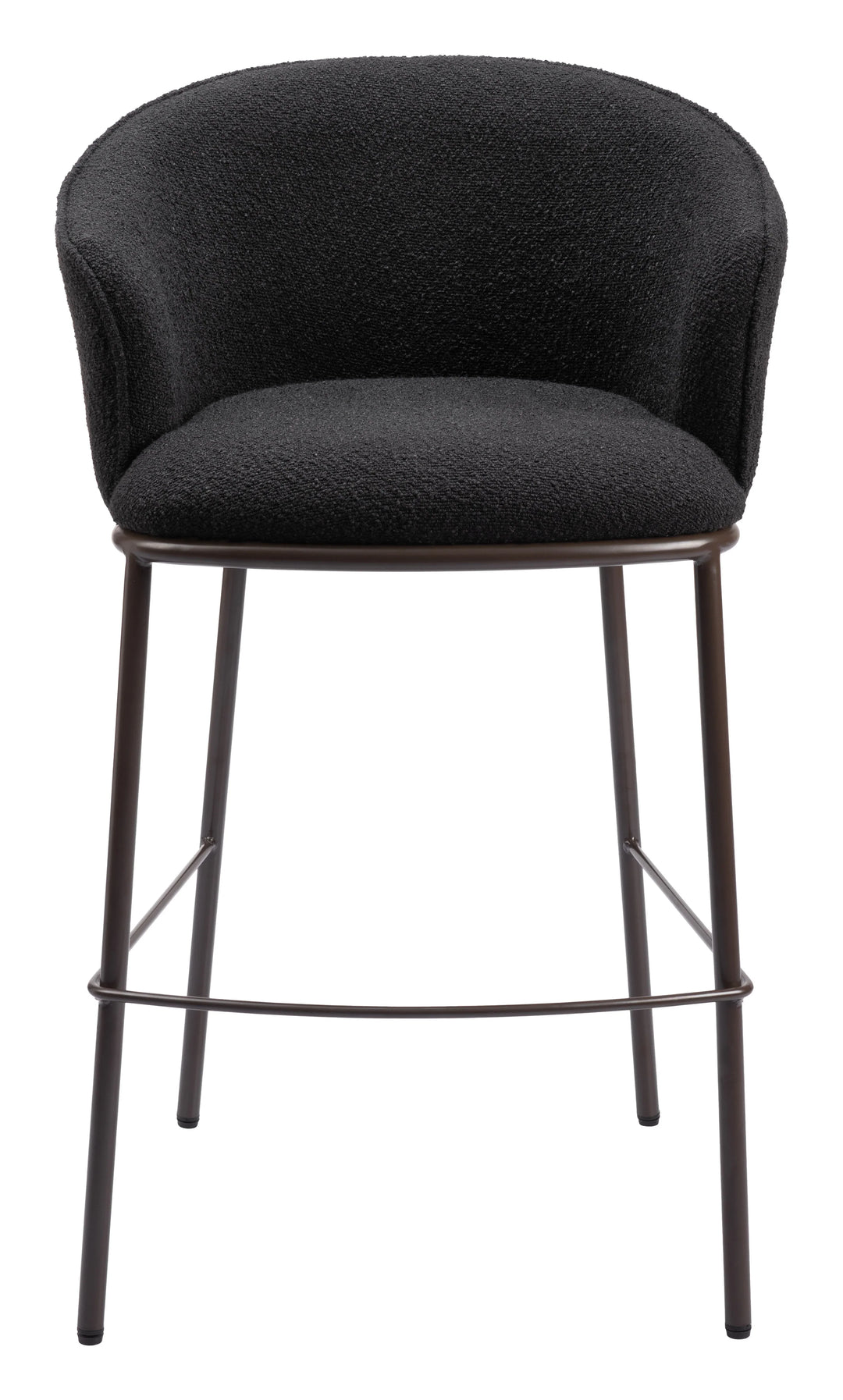 Essen Barstool Black & Bronze - AmericanHomeFurniture