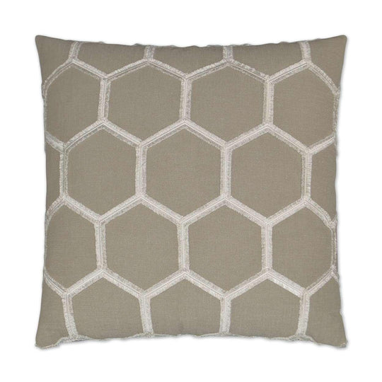 D.V. KAP Home - Hex Pillow - 2900-2424 | American Home Furniture