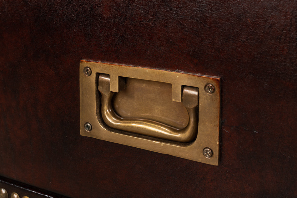 American Home Furniture | Sarreid - Studded Gentleman's Chest