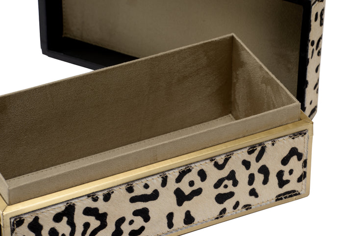 Leopard Print/Brass