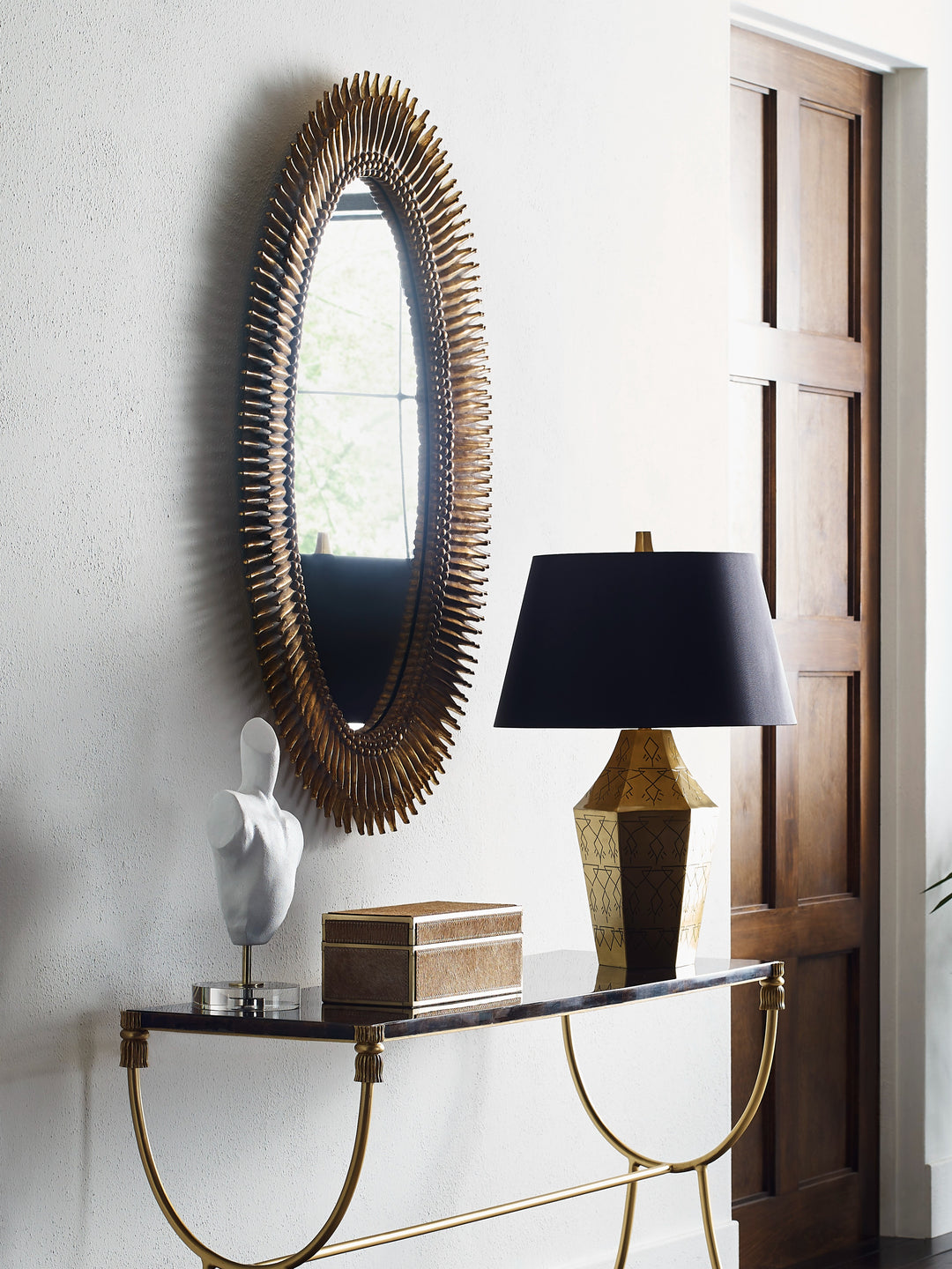 Tan/Brass