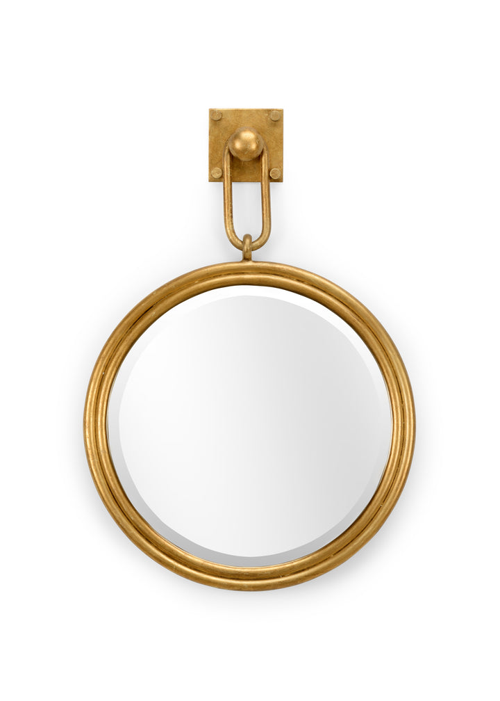 Antique Gold Leaf/Clear/Beveled
