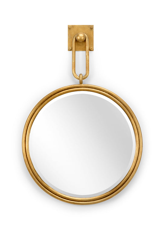 Antique Gold Leaf/Clear/Beveled