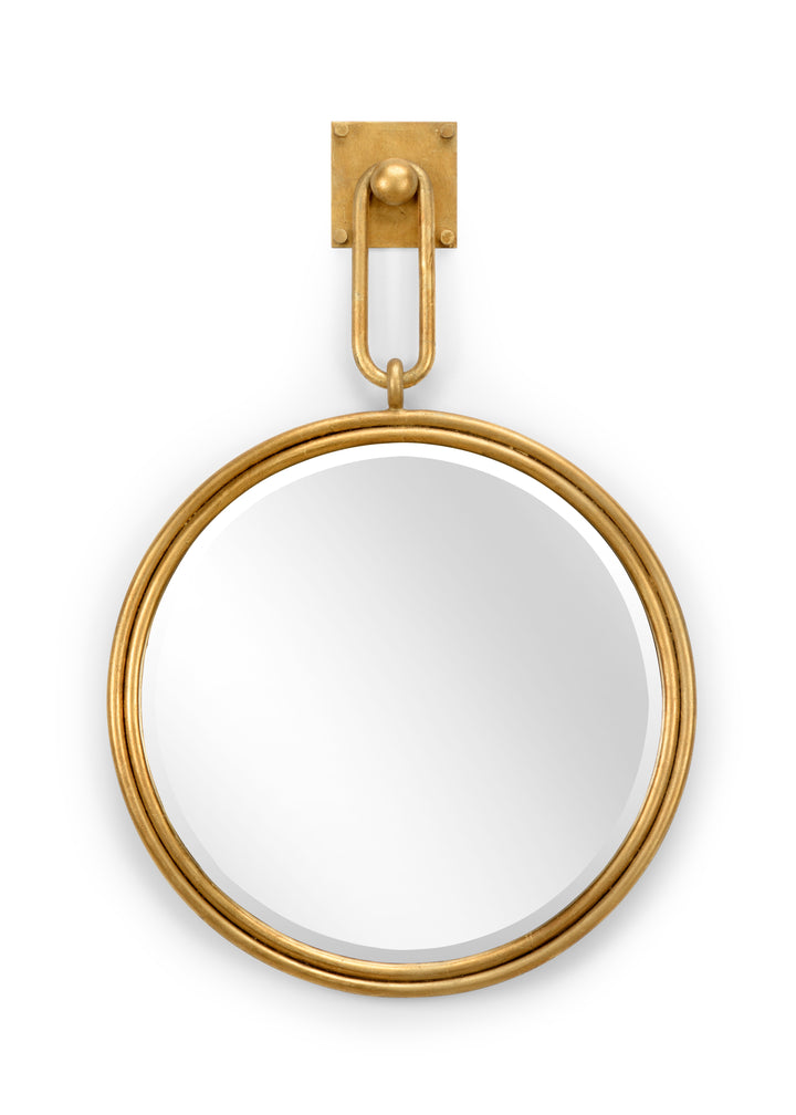 Antique Gold Leaf/Clear/Beveled