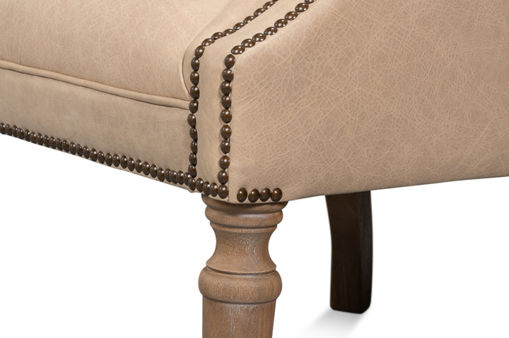 Welsh Cappuccino Leather Chair