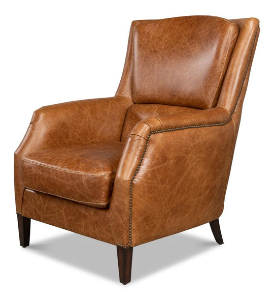 Sarreid Baker Arm Chair ACCENT + LOUNGE CHAIRS