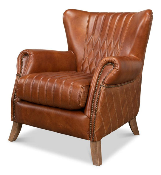 Bugatti Arm Chair ACCENT + LOUNGE CHAIRS Sarreid
