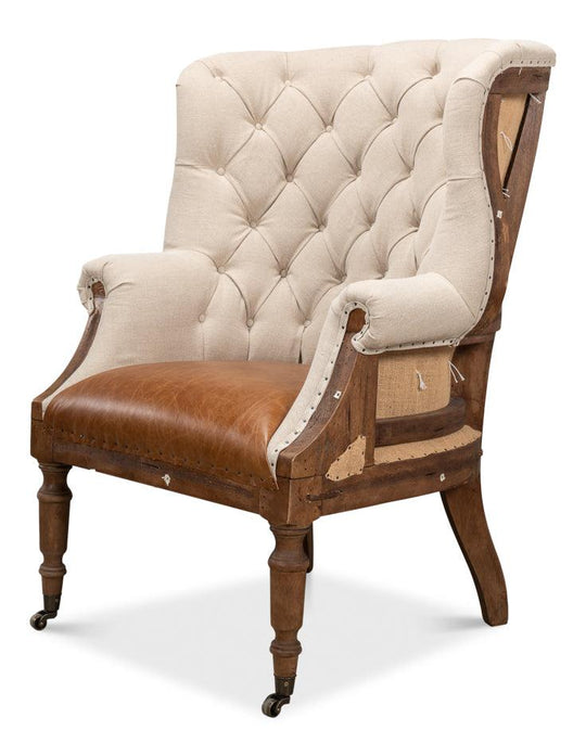 Sarreid Welsh Chair ACCENT + LOUNGE CHAIRS