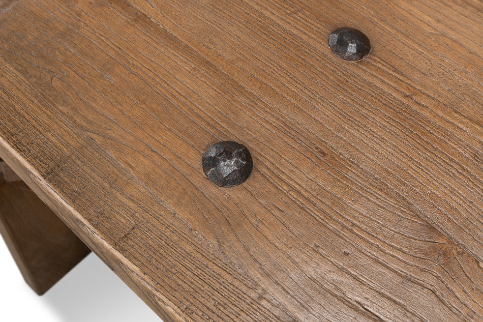 American Home Furniture | Sarreid - Antique Door Table