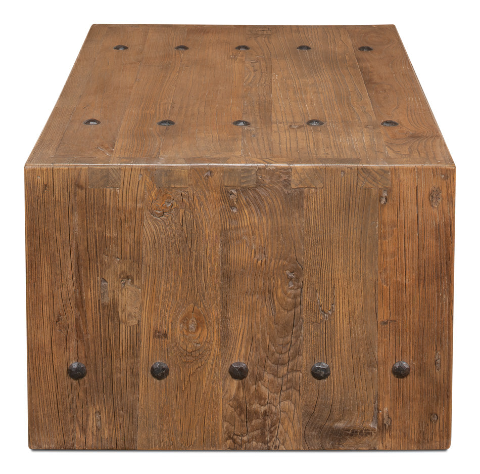 American Home Furniture | Sarreid - Antique Door Table