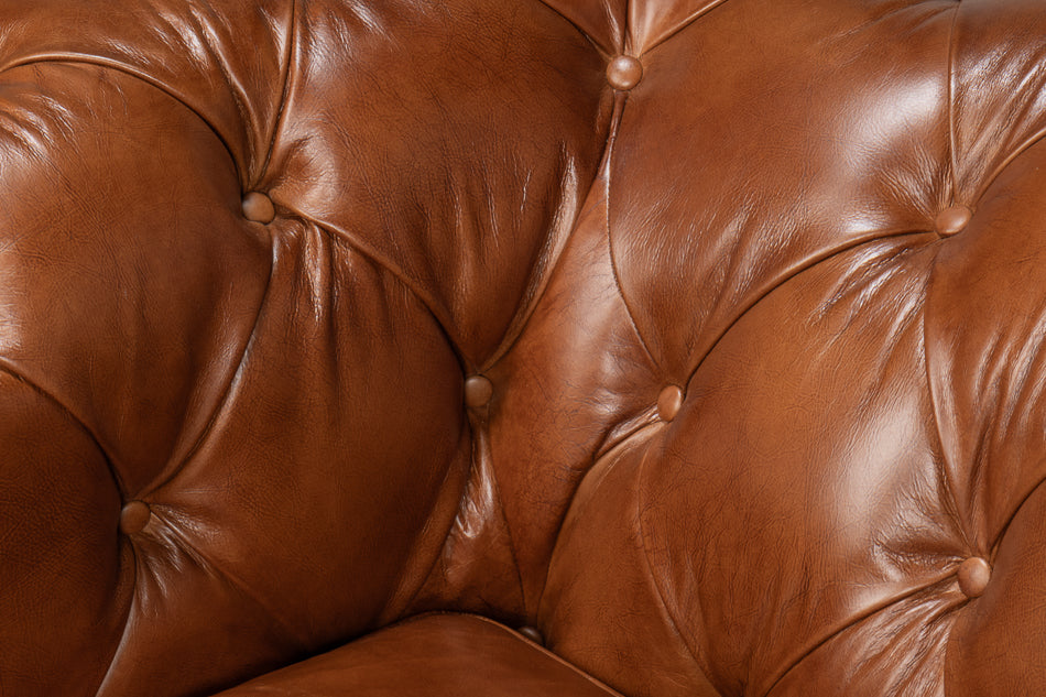 American Home Furniture | Sarreid - Castered Chesterfield Sofa