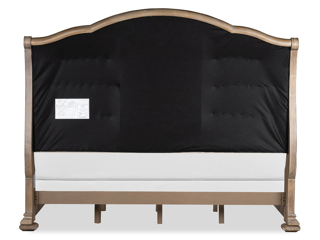 Marisol Fawn Queen Upholstered Sleigh Bed - B5132-52