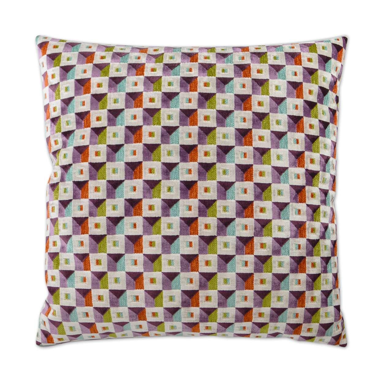 D.V. KAP Home - Collage Pillow - 2991-2424 | American Home Furniture