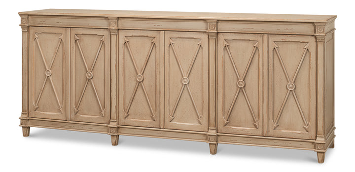 American Home Furniture | Sarreid - Marksman Sideboard - Dark Beige