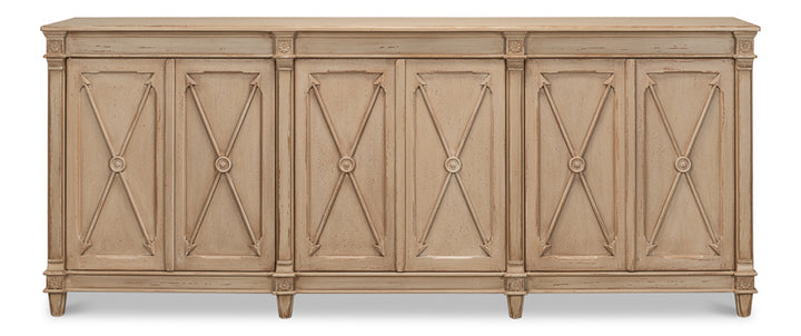 American Home Furniture | Sarreid - Marksman Sideboard - Dark Beige