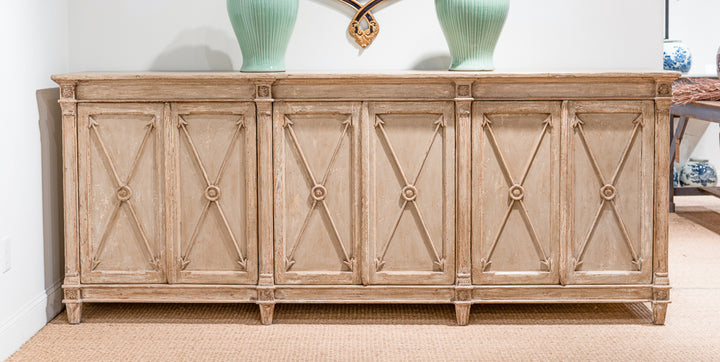 American Home Furniture | Sarreid - Marksman Sideboard - Dark Beige