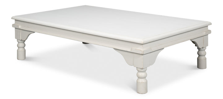 American Home Furniture | Sarreid - Kaffe Table - Antique White