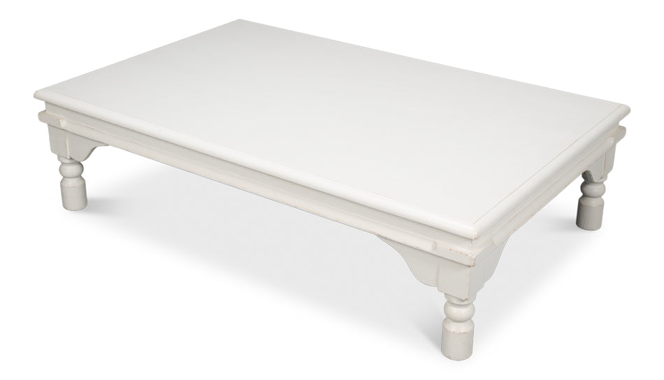 American Home Furniture | Sarreid - Kaffe Table - Antique White