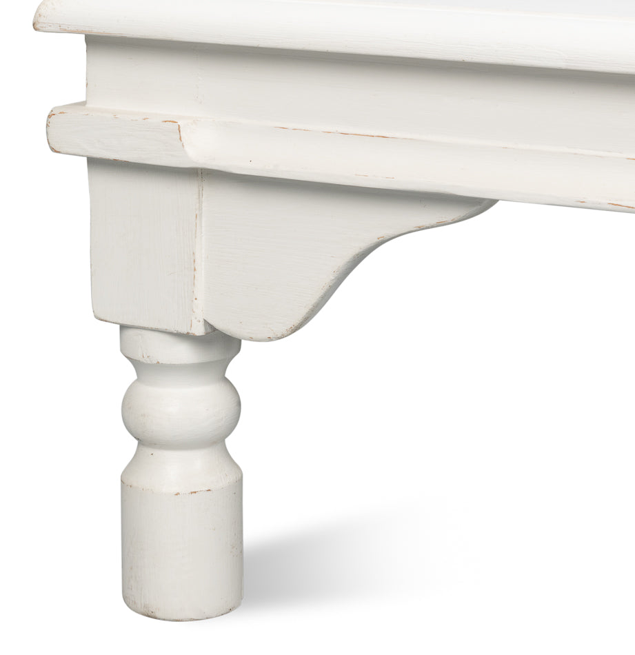 American Home Furniture | Sarreid - Kaffe Table - Antique White