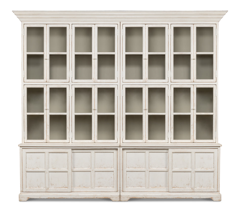 American Home Furniture | Sarreid - Glass Front Bookcase