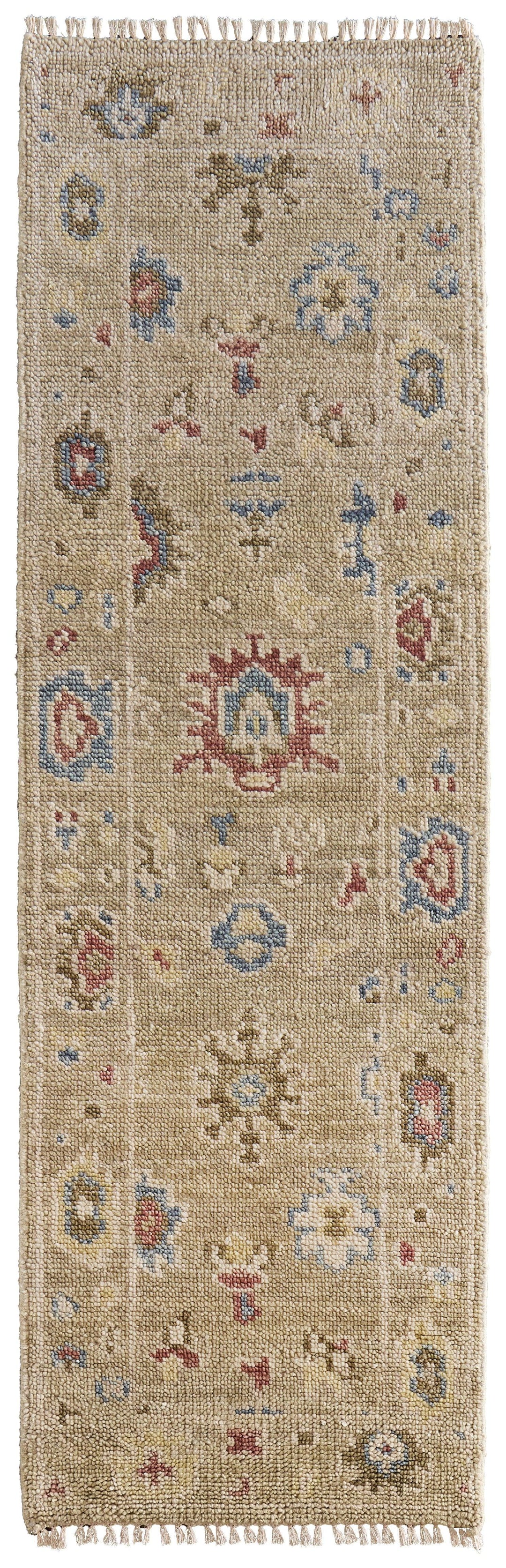 Runner/2'6" x 10'/Light Green