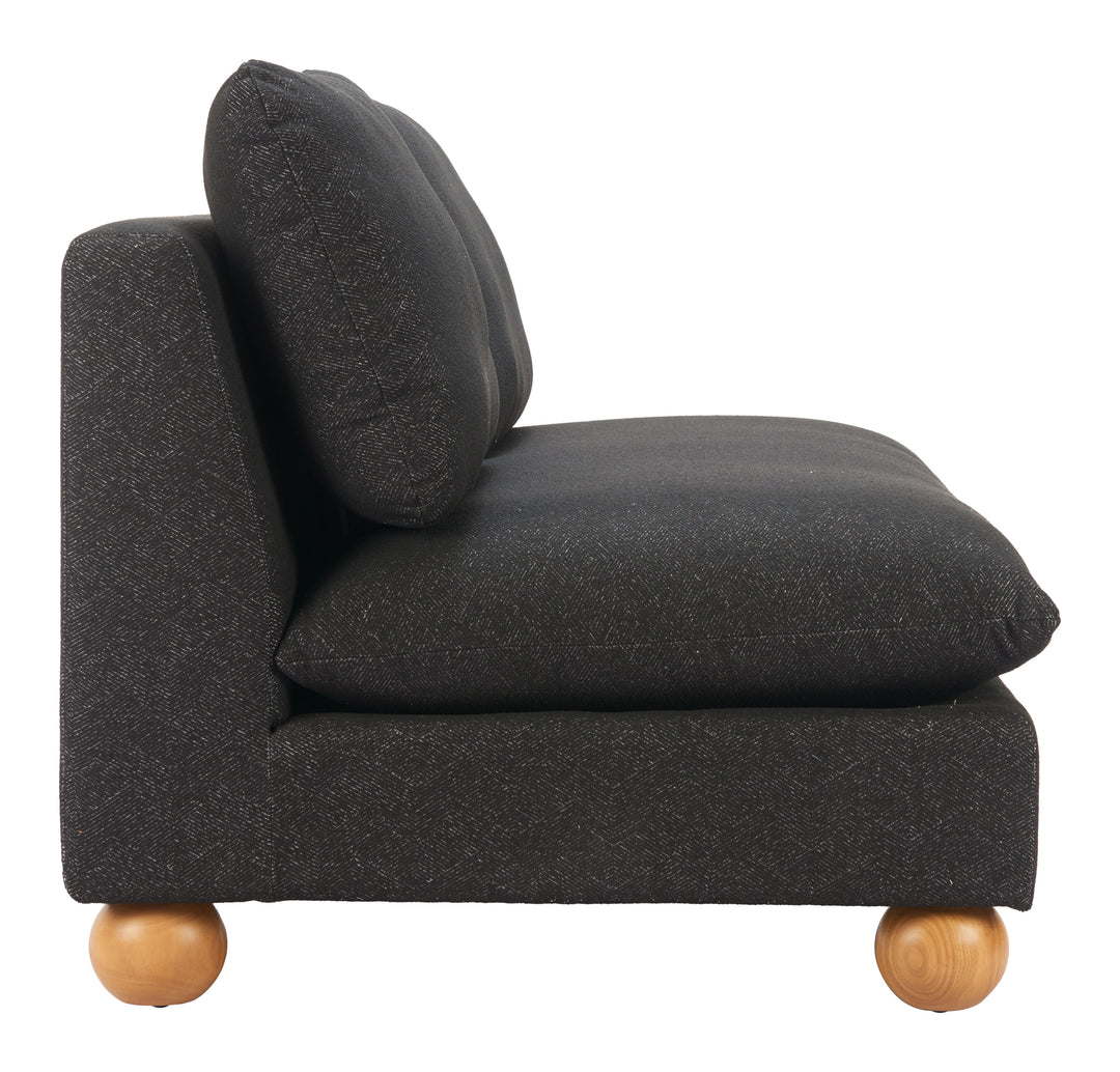 Minze Loveseat Black