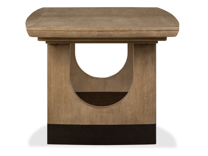 Tristan Swiss Coffee Extendable Trestle Dining Table - D5878-21