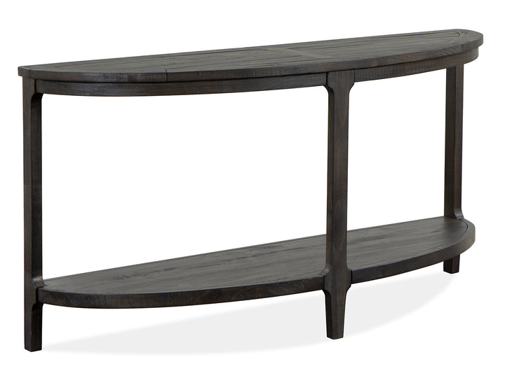 Boswell Peppercorn Demilune Sofa Table - T5263-75
