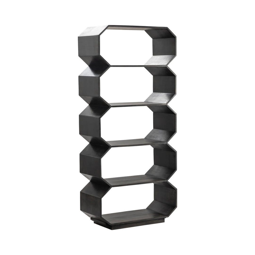 Halston Etagere - AmericanHomeFurniture